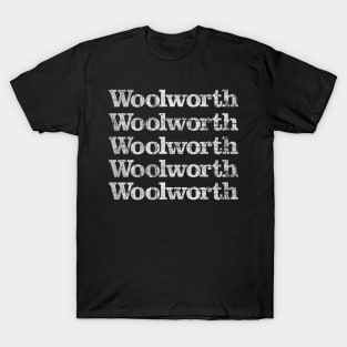 woolworth distressed vintage retro defunct store T-Shirt